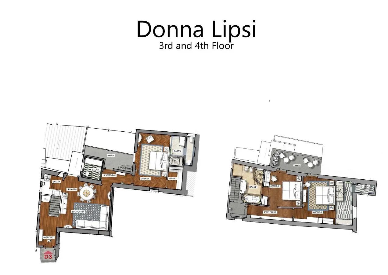Donna Lipsi - La Dimora Degli Affreschi Florens 0*,  Italien